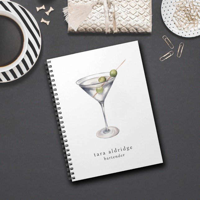 Cuaderno Martini Cocktail Professional Bartender (Subido por el creador)