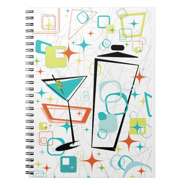 Cuaderno Martinis Un Bloc De Notas De Go-Go (Frente)