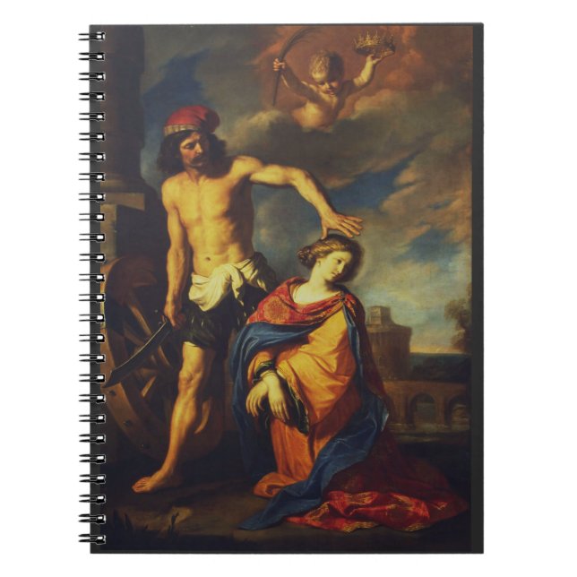 Cuaderno Martirio de Santa Catalina Colección de Arte Sacro (Frente)