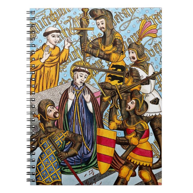 Cuaderno Martirio de Santo Tomás Becket (M 031) (Frente)