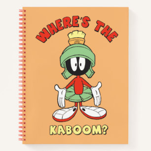 Cuaderno MARVIN THE MARTIAN™ ¿Dónde está el Kaboom?