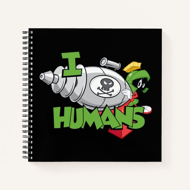 Cuaderno MARVIN THE MARTIAN™ I Laser Humans (Anverso)
