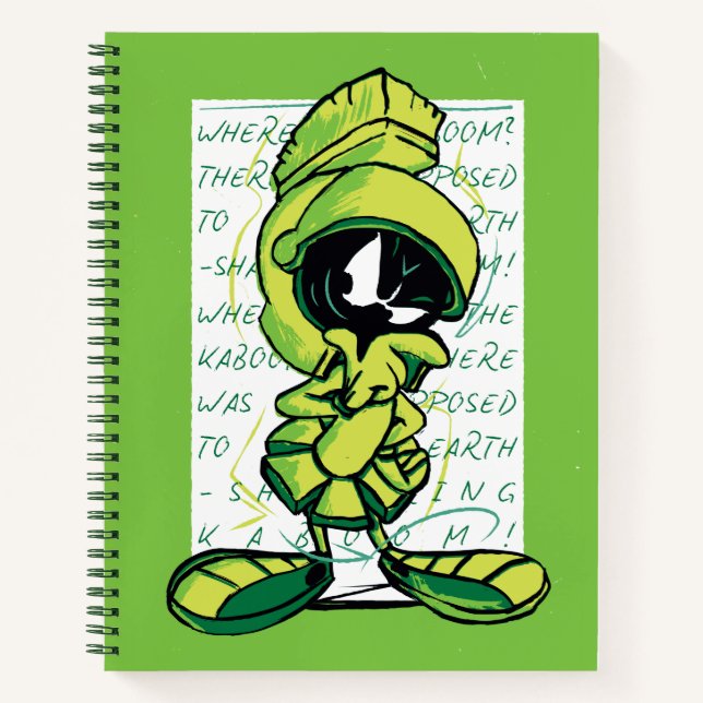 Cuaderno MARVIN THE MARTIAN™ Quote Sketch (Anverso)