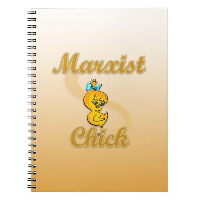 Cuaderno Marxist Chick (Frente)