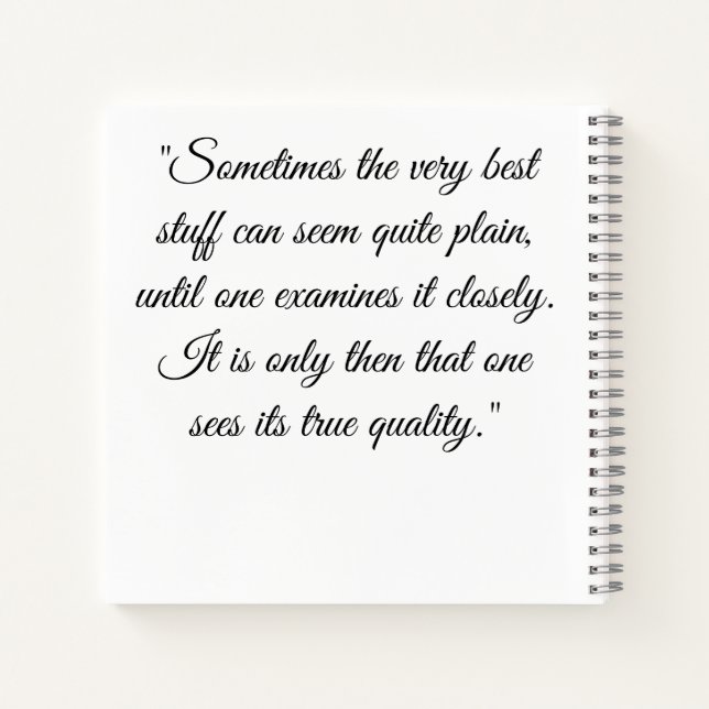 Cuaderno Mary Bennet notebook (Reverso)