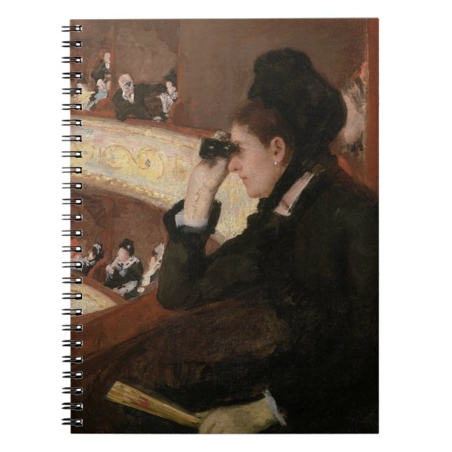 Cuaderno Mary Cassatt - En la Logia (Frente)