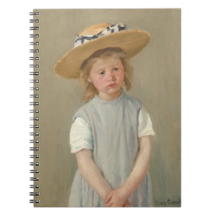 Cuaderno Mary Cassatt - Niño con sombrero de paja