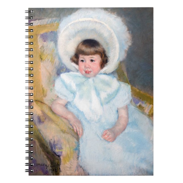 Cuaderno Mary Cassatt - Retrato Louise-Aurore Villeboeuf (Frente)