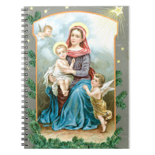 Cuaderno Mary Cherubres y el Niño Jesús