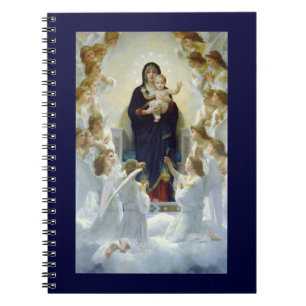 Cuaderno Mary con ángeles - Regina Angelorum
