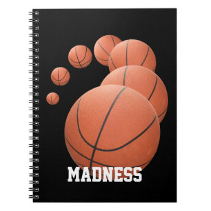 Cuaderno Marzo Locura Baloncesto en el aire
