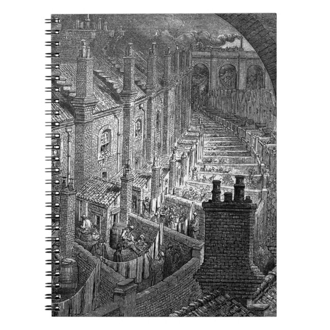 Cuaderno Más Allá De Londres Por Ferrocarril Gustave Dore 1 (Frente)