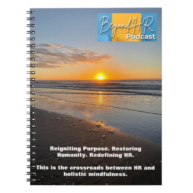 Cuaderno Más allá del podcast HR: portátil Sunset Edition (Frente)