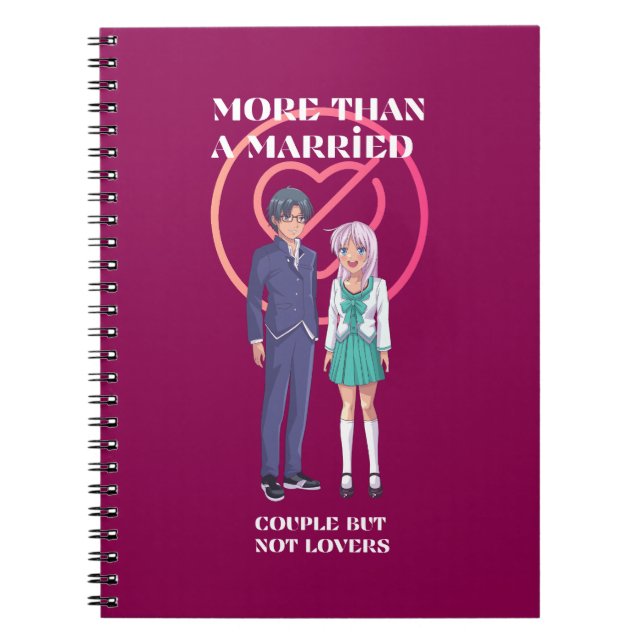 Cuaderno Más que una pareja casada, pero no los amantes (Frente)