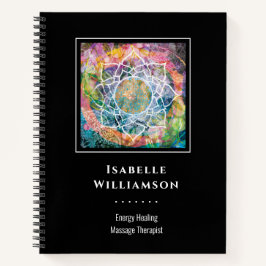 Cuaderno Masaje de Yoga Sagrado Espiritual del Mandala Zen 