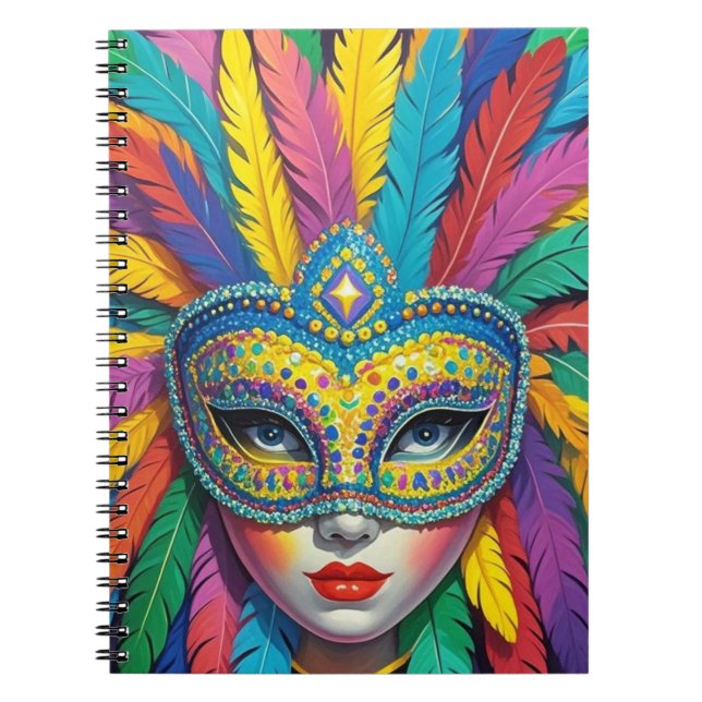 Cuaderno Máscara de carnaval  (Frente)