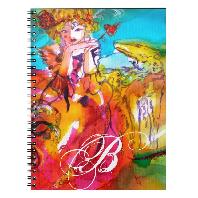 Cuaderno Máscara de carnaval de MIRANDOLINA / Veneciana (Frente)