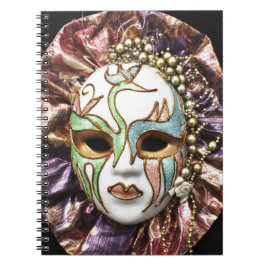 Cuaderno Máscara de Carnaval Decorativa