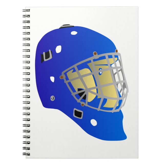 Cuaderno Máscara de Goalie (Frente)