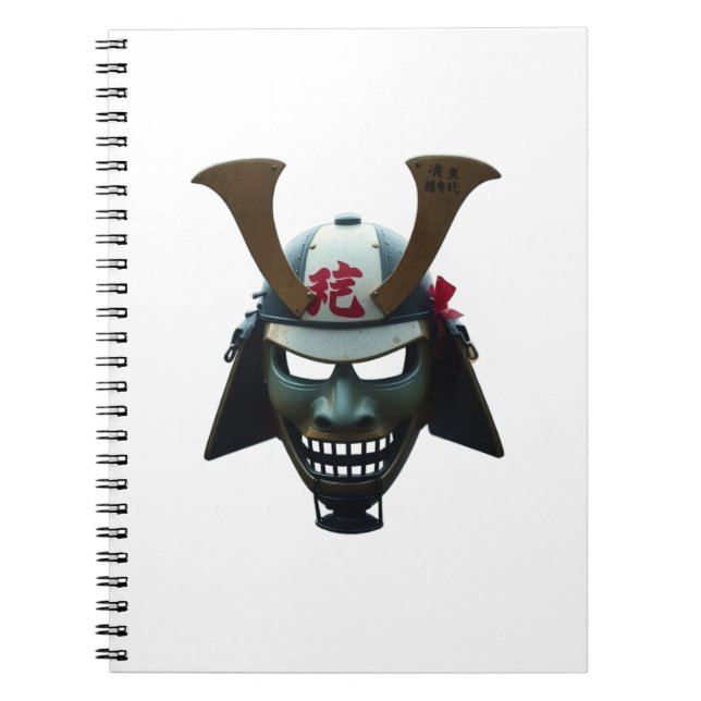 Cuaderno Máscara de samurái (Frente)