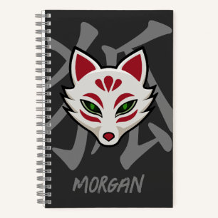 Cuaderno Máscara de Zorro KITSUNE - Arte callejero personal