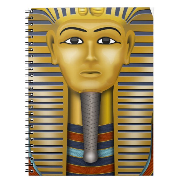 Cuaderno Máscara egipcia de Tutankhamun (Frente)