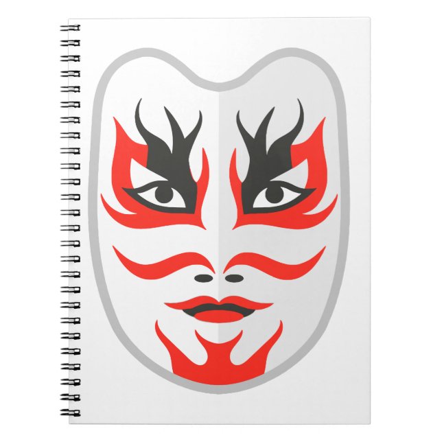 Cuaderno Máscara japonesa (Frente)