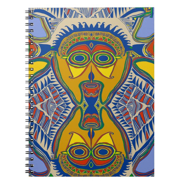 Cuaderno Mascara Tribal de Shaman (Frente)