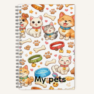 cuaderno masccotas