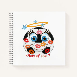 Cuaderno Mascota de Balón de Fútbol Besada
