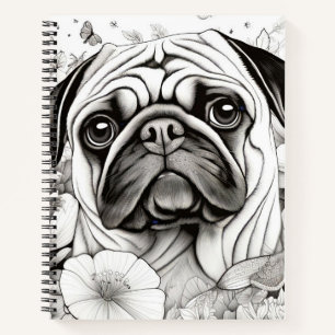 Cuaderno Mascota de dibujo de dibujos de dibujos de dibujos