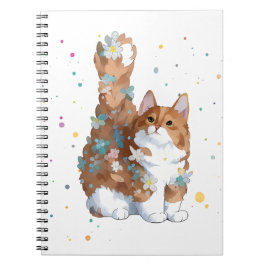 Cuaderno Mascota de gato kitsch