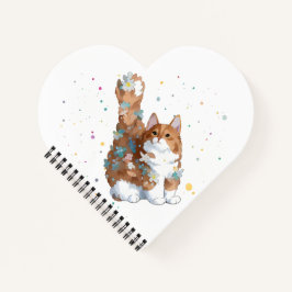 Cuaderno Mascota de gato kitsch