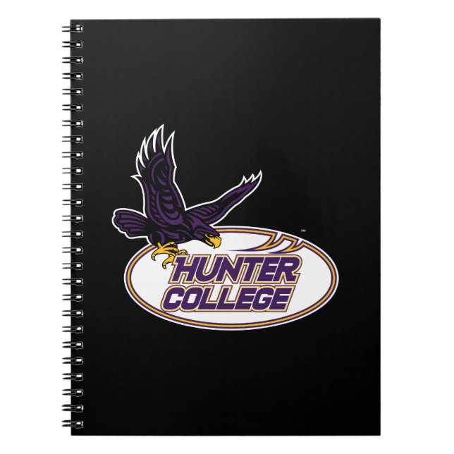 Cuaderno Mascota de los Hawks de Hunter College (Frente)