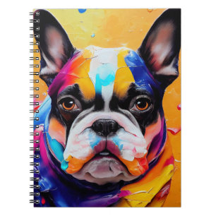 Cuaderno Mascota de perro de Bulldog francés comete compues