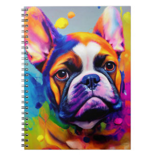 Cuaderno Mascota de perro de Bulldog francés comete compues