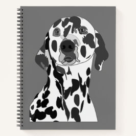 Cuaderno Mascota de perro de Dalmacia
