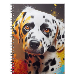 Cuaderno Mascota de perro de Dalmacia Compañero animal ador