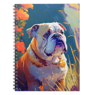 Cuaderno Mascota de pintura de retratos de animales en Bull