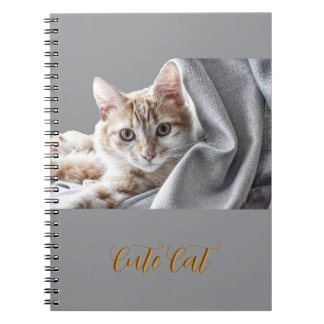 Cuaderno Mascota Gato Bonito