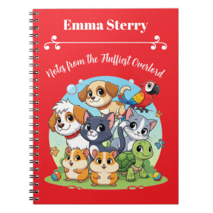 Cuaderno Mascota personalizado Personalizado de overlord