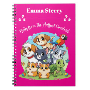 Cuaderno Mascota personalizado Personalizado de overlord