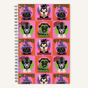 Cuaderno Mascotas de Halloween