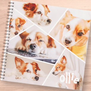 Cuaderno Mascotas Personalizado simple moderno 6 imágenes C