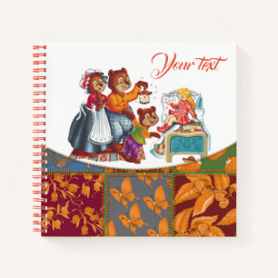 Cuaderno Masha y 3 osos