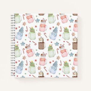 Cuaderno Mason Jar Milkshakes receta para Navidades de cane
