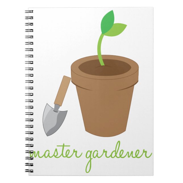 Cuaderno Master Gardener (Frente)
