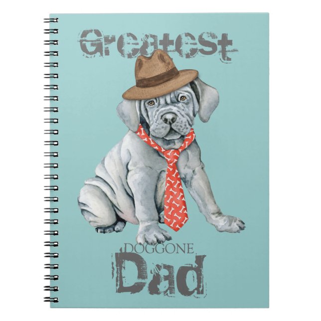 Cuaderno Mastino Dad Notebook (Frente)