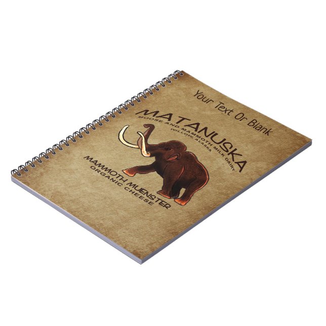Cuaderno Matanuska Mammoth Muenster Cheese (Lado Izquierdo)