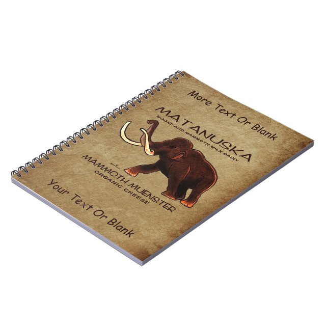 Cuaderno Matanuska Mammoth Muenster Cheese (Lado Izquierdo)